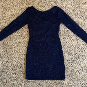 Blue Shimmer Dress